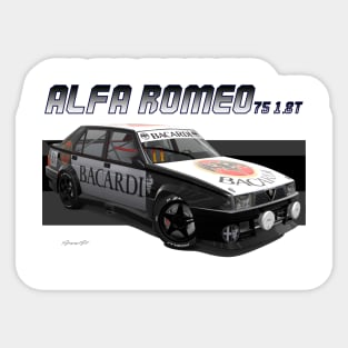 Alfa Romeo 75 Sticker